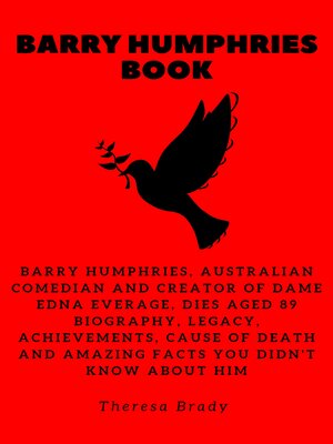 cover image of BARRY HUMPHRIES BOOK